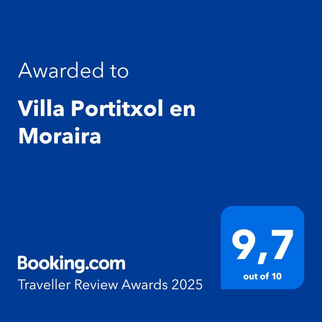 Villa Portitxol En Moraira Bagian luar foto